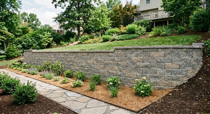 Block Retaining Wall Installation in Citrus County, FL