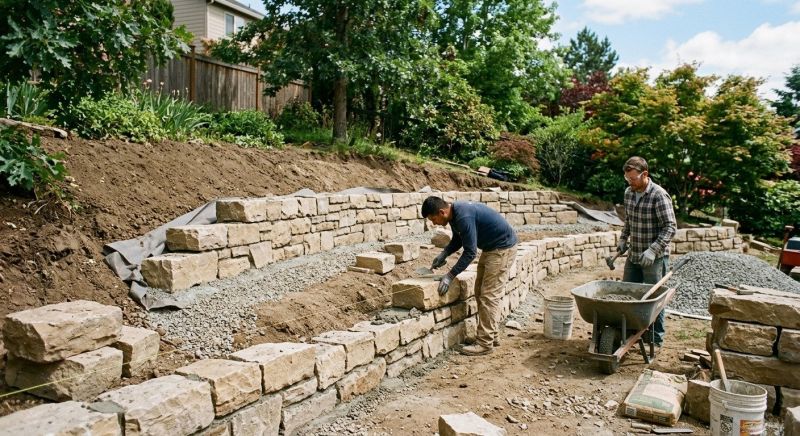 Hardscape Wall Construction in Brevard County, FL