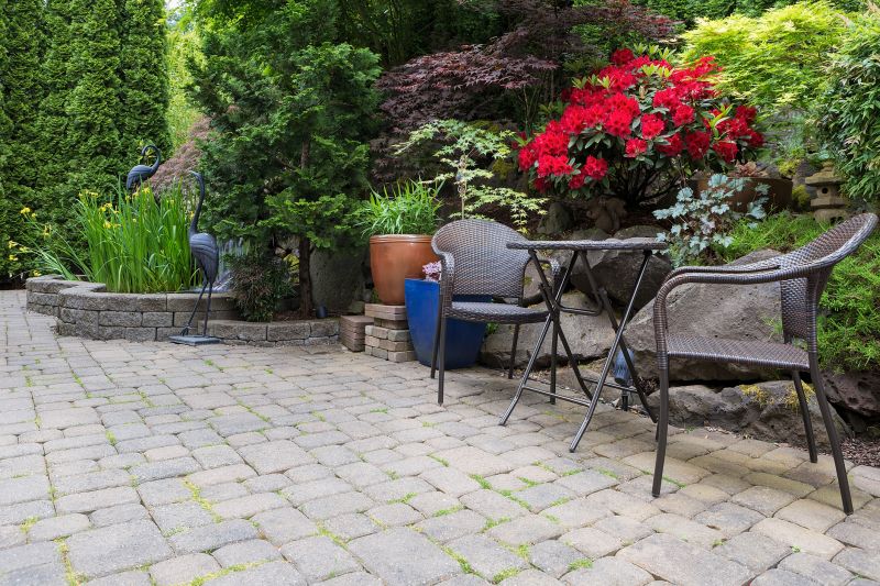 Limestone Patio Installation in Fairfield County, CT