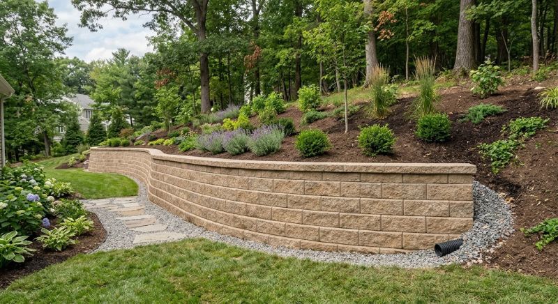 Retaining Wall Installation in Brevard County, FL