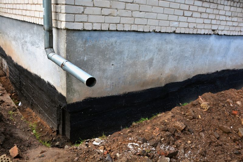Repaired Wall with New Drainage