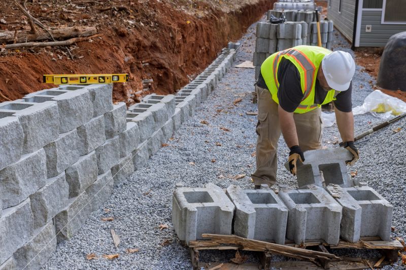 Retention Wall Construction in Orlando, FL