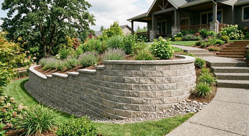 Retention Wall Construction in Ocala, FL