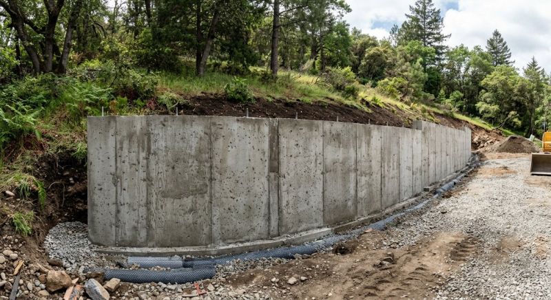 Retention Wall Construction in Volusia County, FL