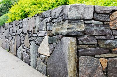 Repair a Stone Retaining Wall