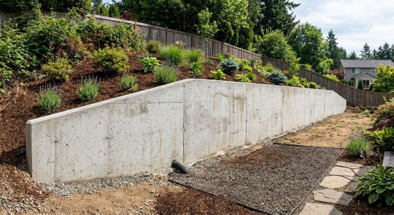 Retention Wall Construction in Tampa, FL